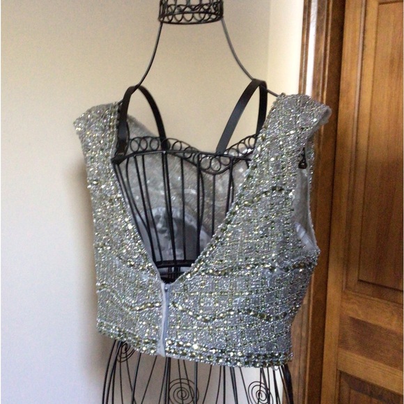Sherri Hill bejeweled Top, 12 - Picture 2 of 10